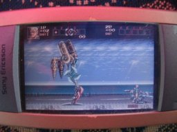 a photo of P800 running PicoDrive